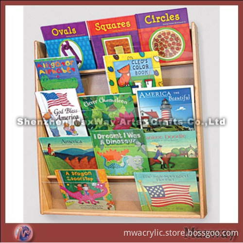 Combined-5-Tier Clear Perspex/Acrylic Brochure/Leaflet/Book Display Holder/Stand/Pocket